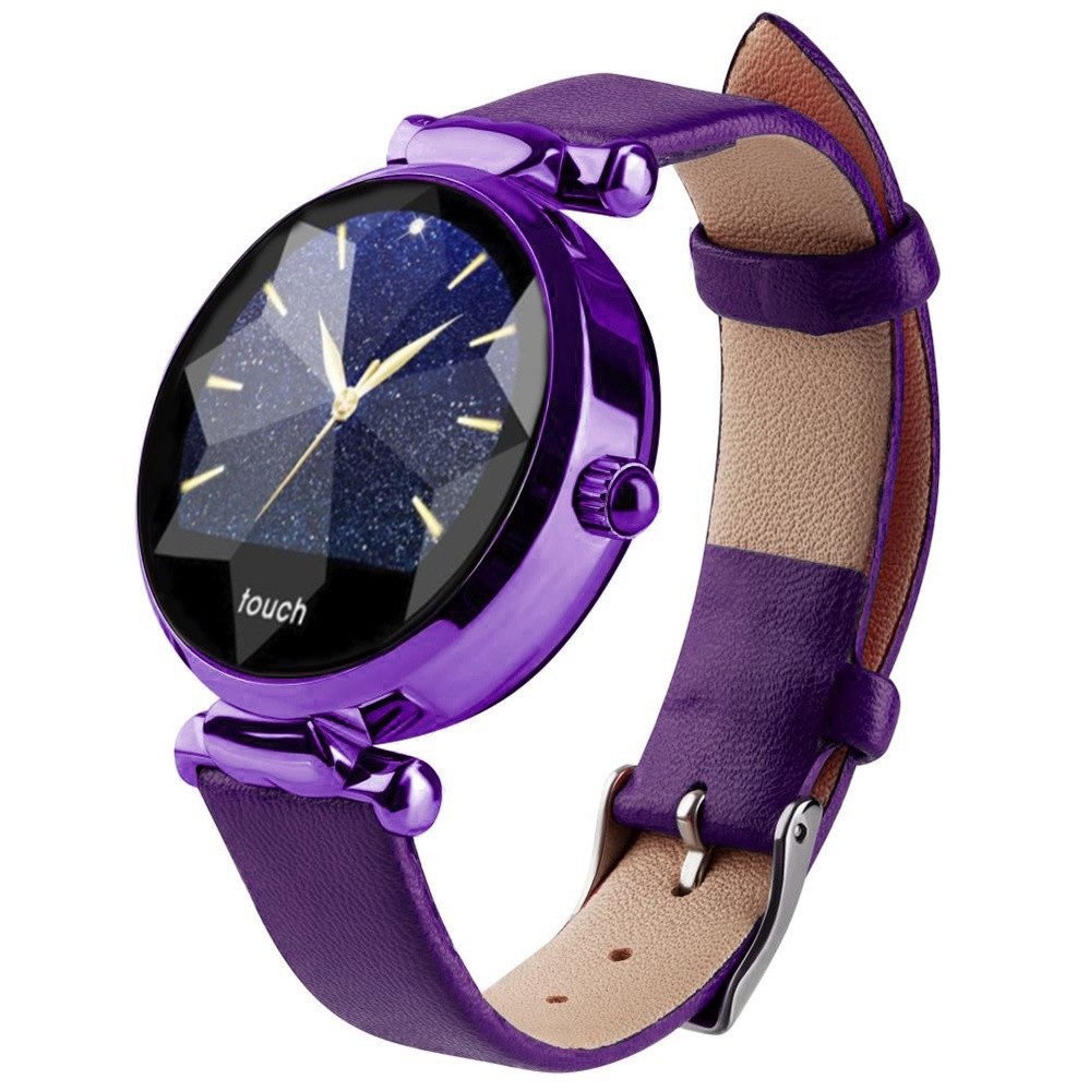 Фитнес-часы с измерением давления и пульса Gsmin WP11 фиолетовые