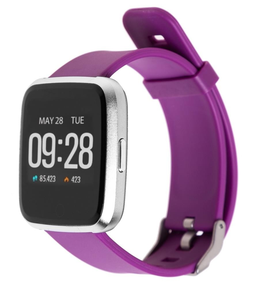 Фитнес-часы с измерением давления и пульса Gsmin WP20 фиолетовые