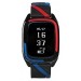 Фитнес-часы с измерением давления и пульса Elband DB05 красно-синие