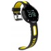 Фитнес-часы с измерением давления и пульса Gsmin DM58 черно-желтые