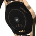 Фитнес-часы с измерением давления и пульса Gsmin WP5 золотистые, черная кожа