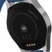 Фитнес-часы с измерением давления и пульса Gsmin WP5 серебристые, синяя кожа крокодил